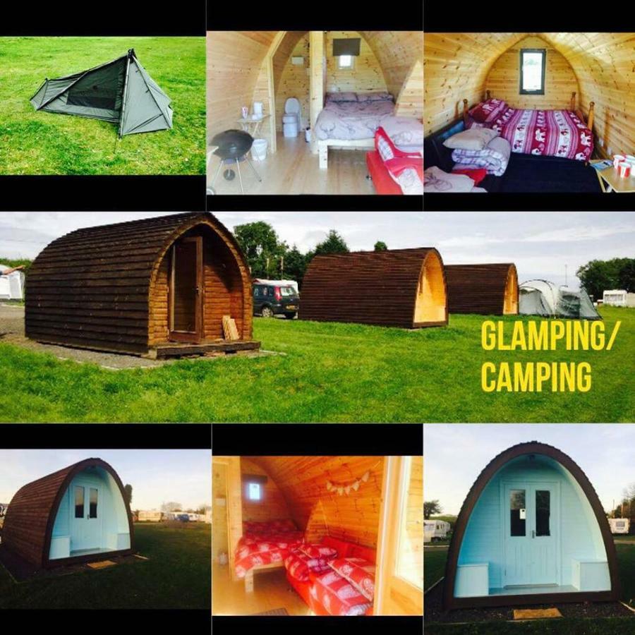 Meadow Glamping Hotel Carmarthen Buitenkant foto